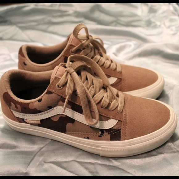 vans old skool desert camo